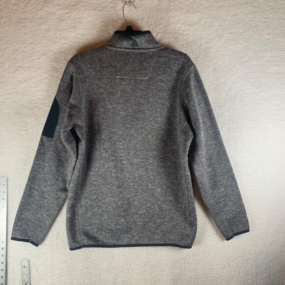 Antigua West Virginia Mountaineers Fortune Women's 1/2 Zip Gray Jacket Sz M 8974 - Picture 7 of 9